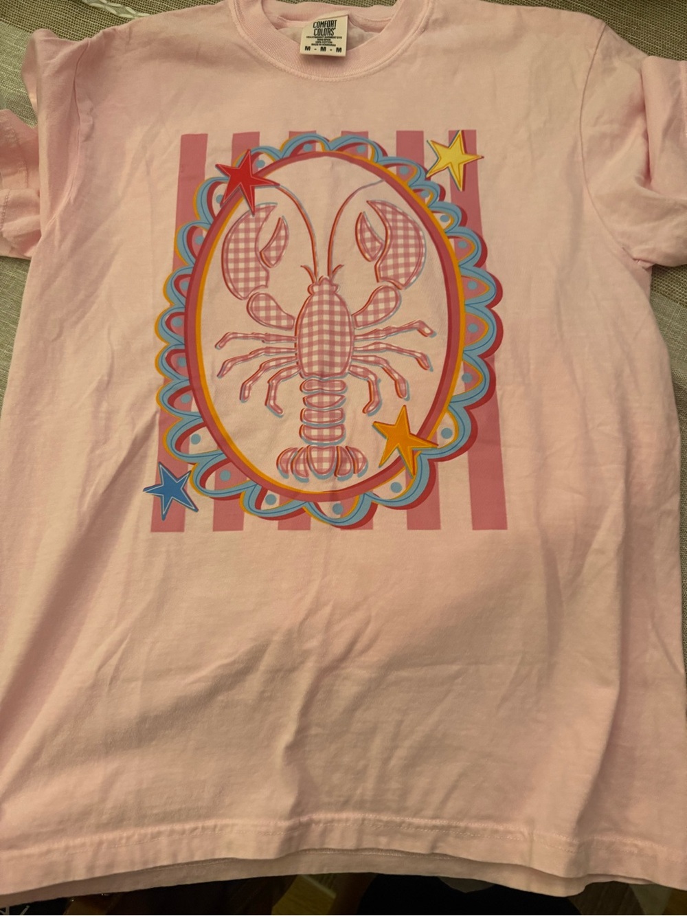 Comfort Colors Light Pink Graphic Tee